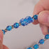 Topaz Flame | Silver | Firefly Glass Bear Bracelet